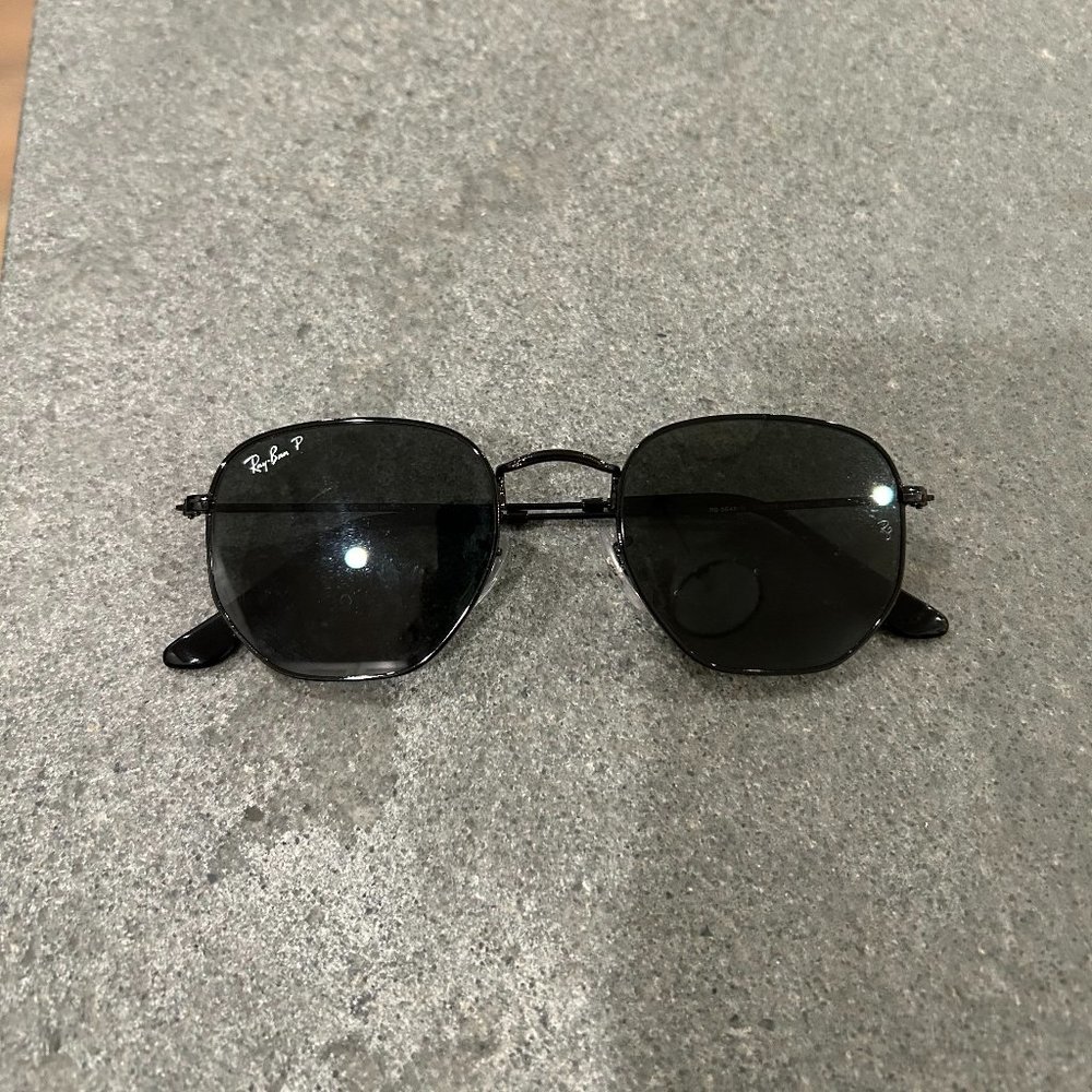 Ray-Ban Hexagonal Flat Lenses Polarized  Sunglasses